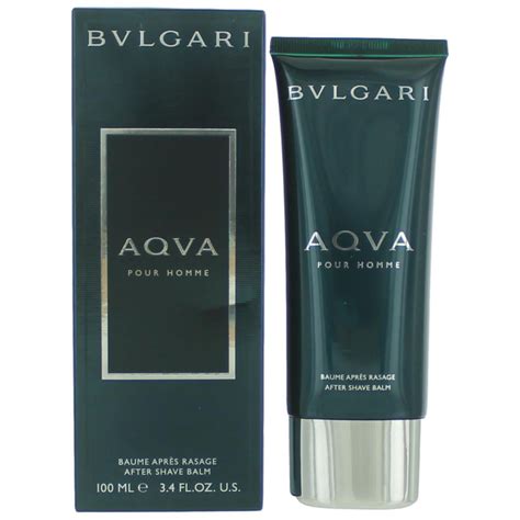 bvlgari after shave balm aqua pour homme|pour homme after shave balm.